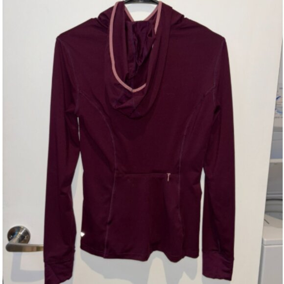 Maroon Fabletics Running Jacket - Picture 3 of 3